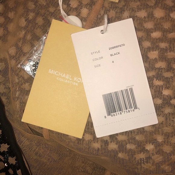 Black sequin flared pant - Picture 5 of 9